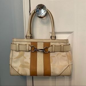 Coach Fabric Monogram Purse